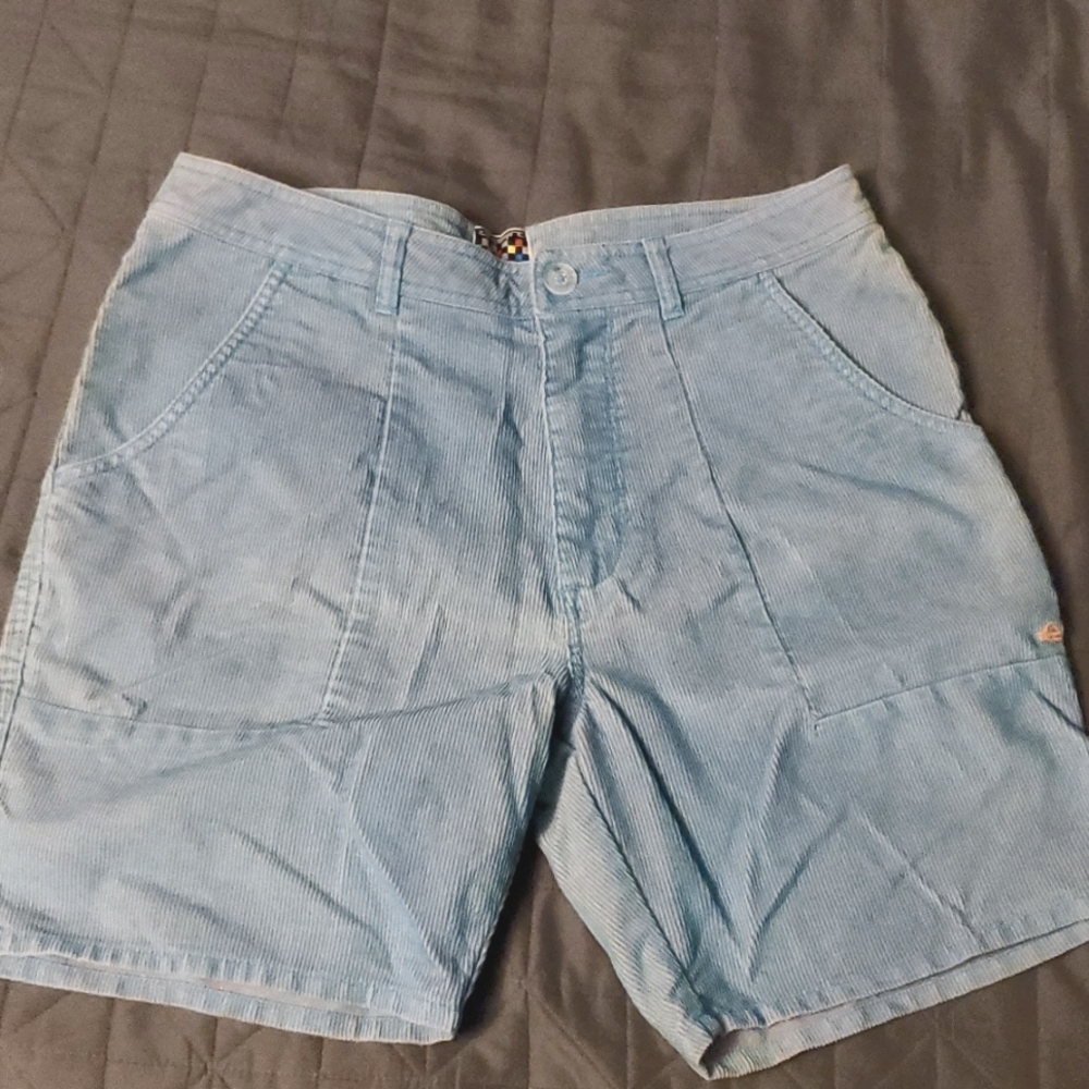 Quiksilver aqua corduroy short (32)